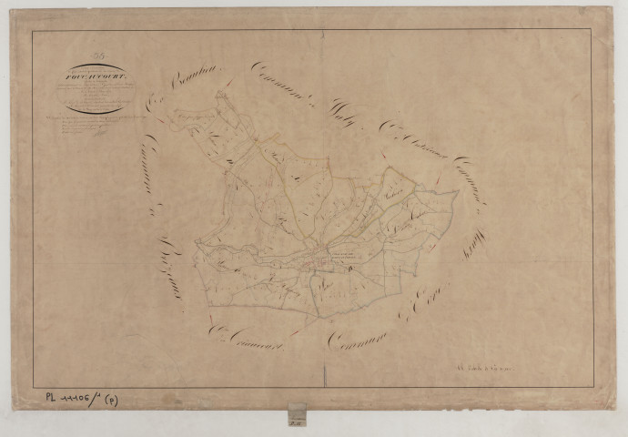 FOUCAUCOURT - Tableau d'assemblage feuille 01