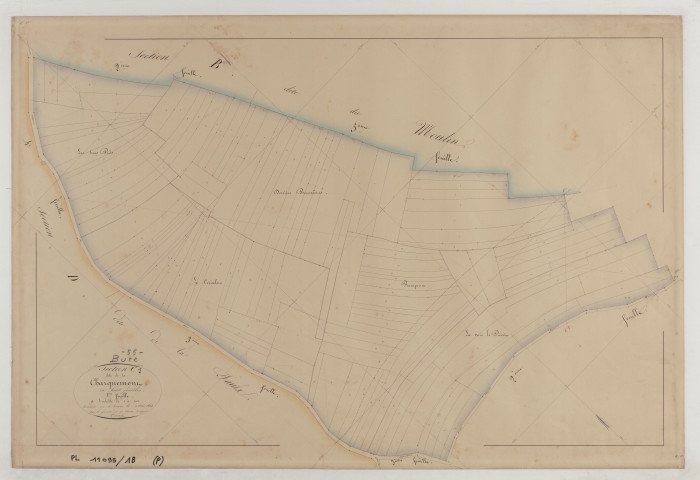 BURE - Section C de la Charquemont feuille 01