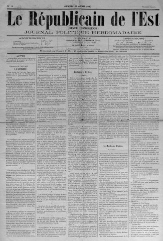 Le Républicain de l'Est