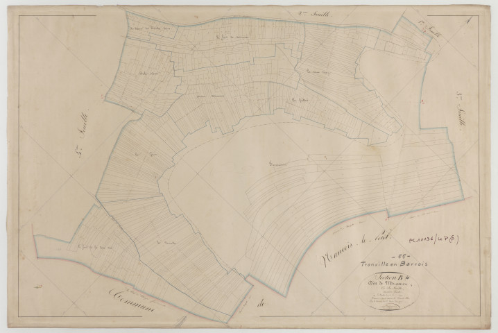 TRONVILLE - Section B de Mousseron feuille 04