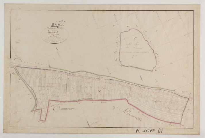 BRILLON - Section C de Savard feuille 03