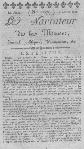 Le Narrateur de la Meuse