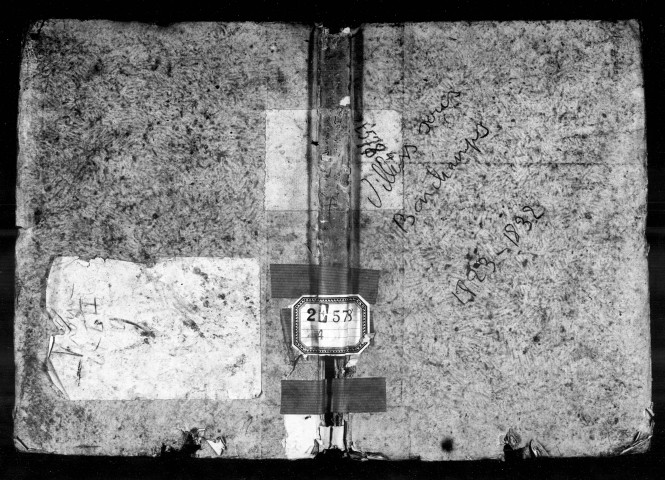 Naissances, Mariages, Décès (1823-1832)