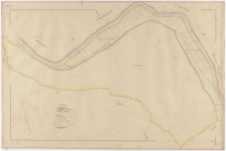 QUINCY - Section B - de la Maisse - feuille 04