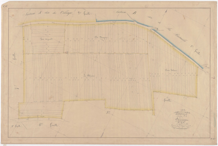 REMOIVILLE - Section C - de Sérimont - feuille 06