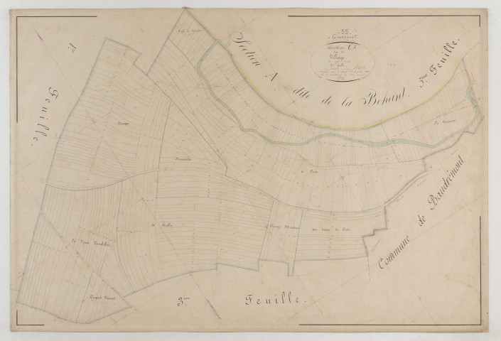 GIMECOURT - Section C du Village feuille 02