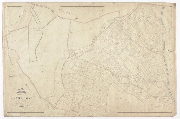 ROUVRES - Section C - Vers Rosa - feuille 01