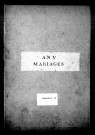 Mariages (1796-1797-an V)