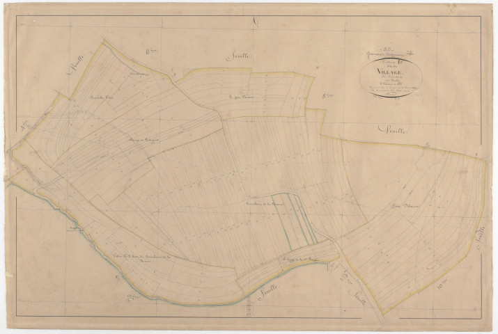 GESNES - Section A - du Village - feuille 07