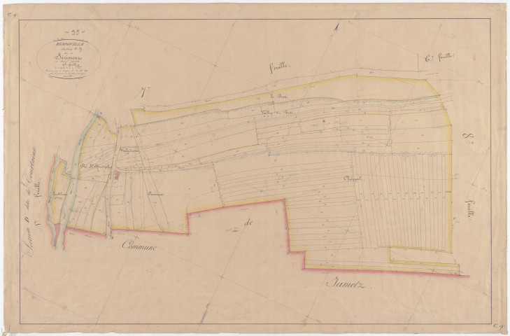 REMOIVILLE - Section C - de Sérimont - feuille 09