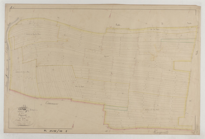 CONDE - Section E de Clajumont feuille 06