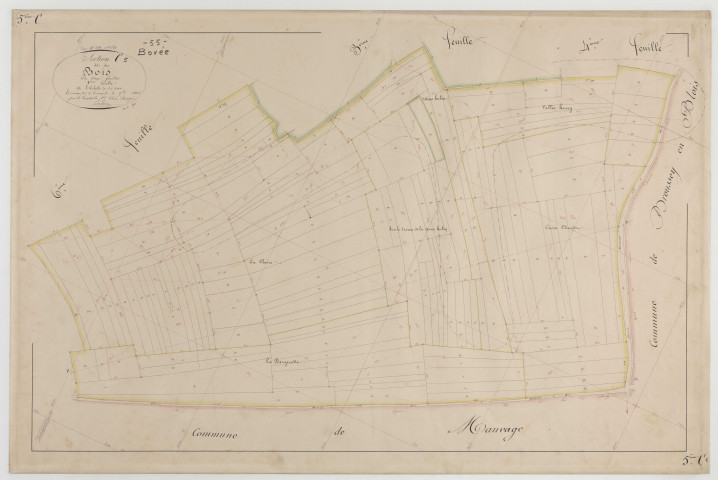 BOVEE - Section C des Bois feuille 05