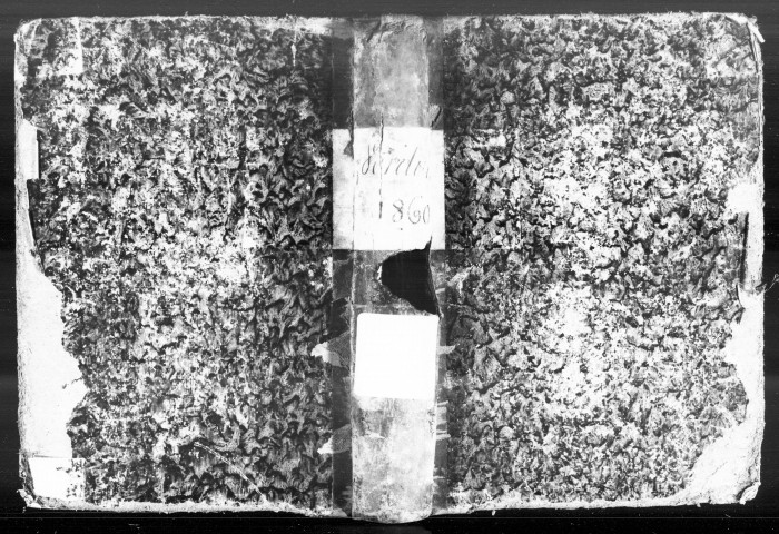 Naissances, Mariages, Décès (1860-1860)