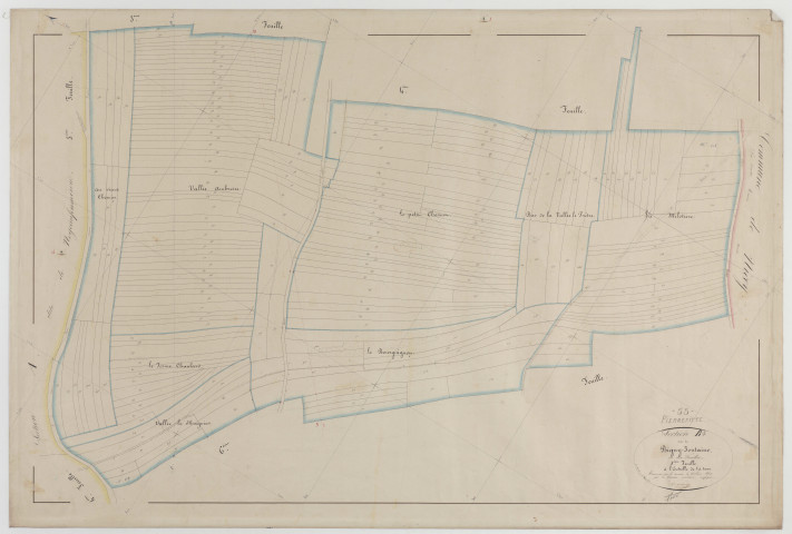 PIERREFITTE - Section B de Bigny-Fontaine feuille 05