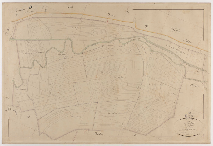 FORGES - Section C - des Mazelles - feuille 09