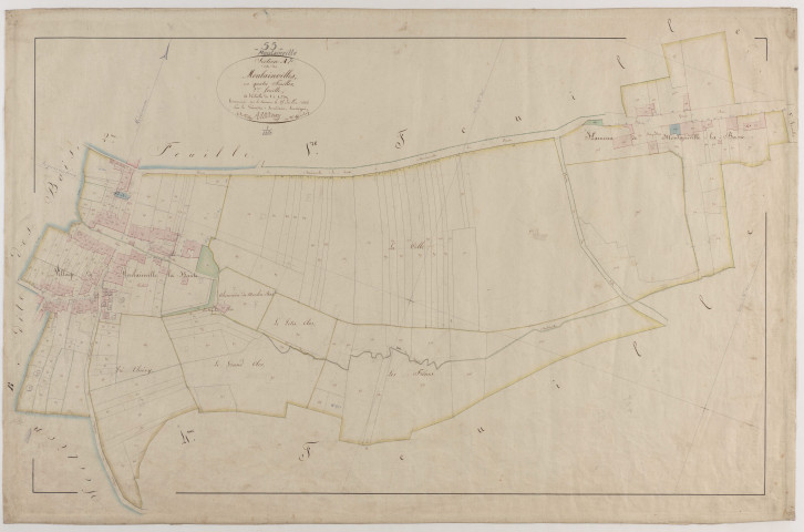 MOULAINVILLE - Section A - des Moulainvilles - feuille 02