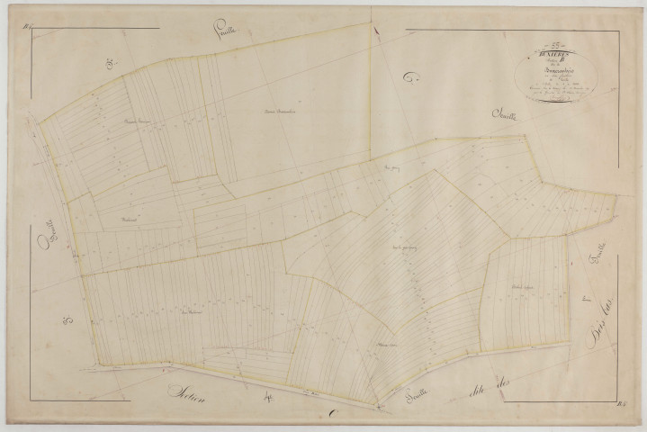 BUXIERES - Section B de Buxeraubois feuille 04