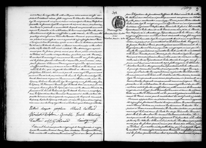 Mariages (1891-1891)