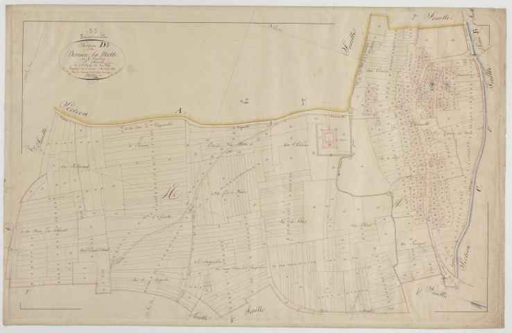 TRICONVILLE - Section D derrière la Motte feuille 05