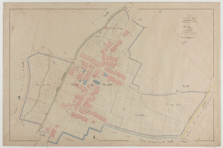 PIERREFITTE - Section C du Bourg feuille 02