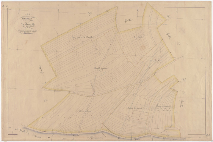 REMOIVILLE - Section B - de la Bataille - feuille 04