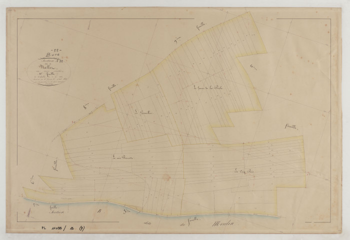 BURE - Section A Nallez feuille 11