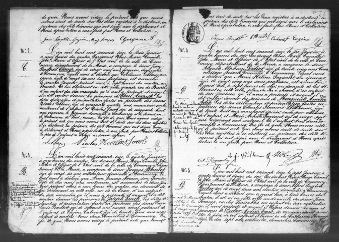 Naissances, Mariages, Décès (1876)