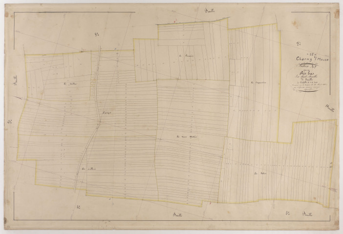 CHARNY - Section A - des Prés Bas - feuille 07