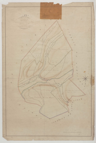 SEUZEY - Tableau d'assemblage feuille 01