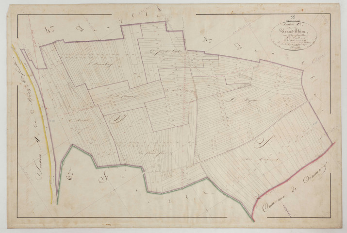 LEROUVILLE - Section C de Grand-Chien feuille 05