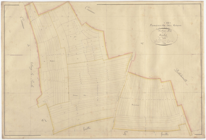 FROMEREVILLE - Section A - du Bouchet - feuille 05