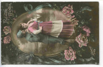 Cartes postales, correspondance entre Léon et Isabelle Hussenot.
