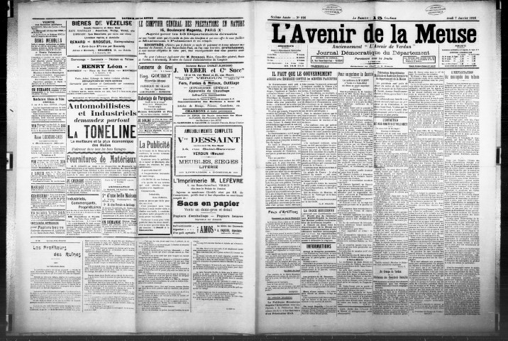 L'Avenir de la Meuse, deuxième titre