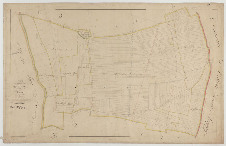 LOUPPY-LE-CHÂTEAU - Section A des Monts feuille 02