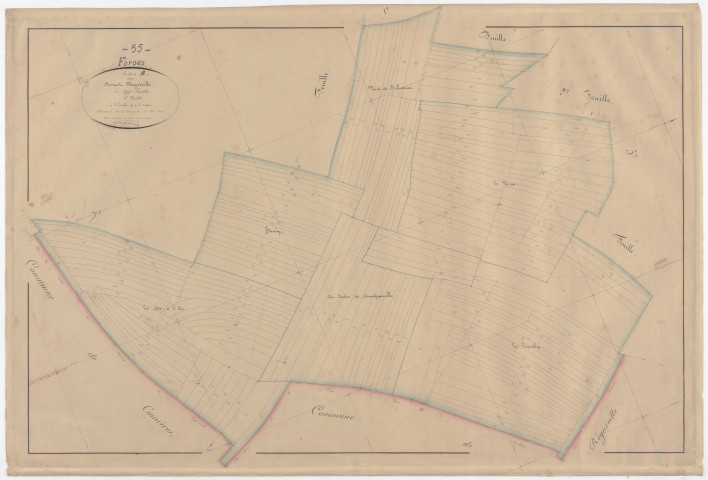 FORGES - Section B - devant Régnéville - feuille 06