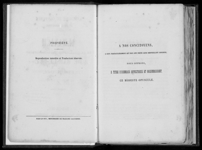 Almanach de la ville et de l'arrondissement de Bar-le-Duc 1861-1862