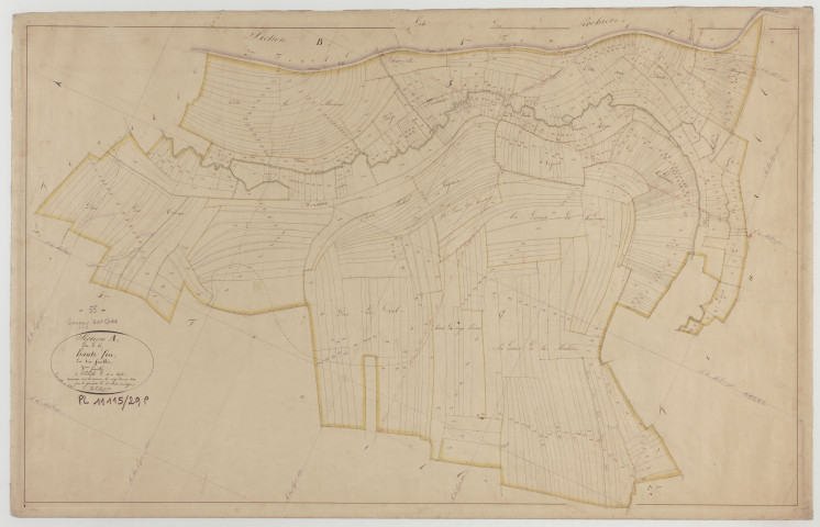 LOUPPY-LE-PETIT - Section A de la Haute Fin feuille 03