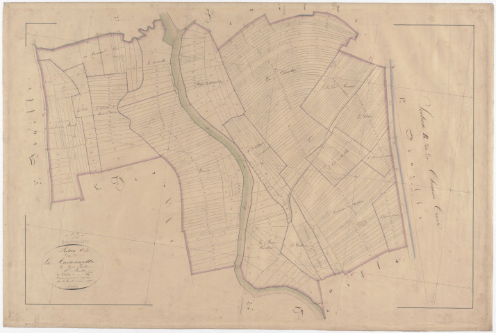 BOUREUILLES - Section C - de la Maisonnette - feuille 06