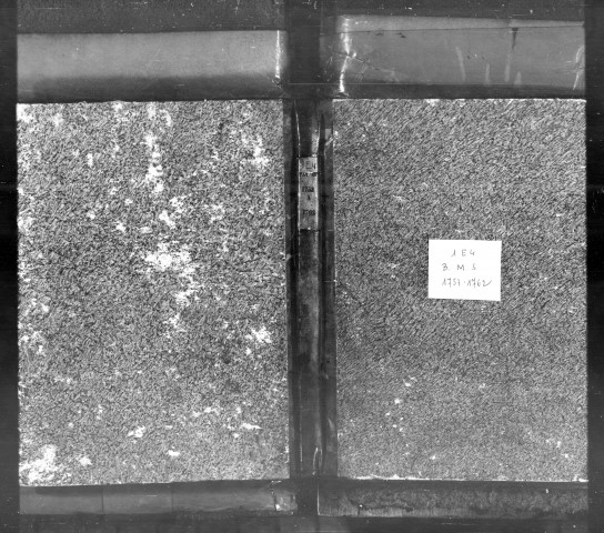 Baptêmes, Mariages, Sépultures (1753-1762)