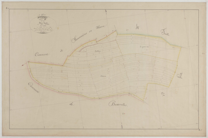 BUXIERES - Section E des Bois Hauts feuille 03