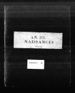 Naissances (1794-1795- III)