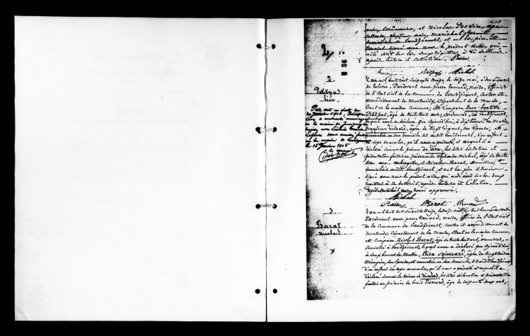 Naissances, Mariages, Décès (1873-1886)