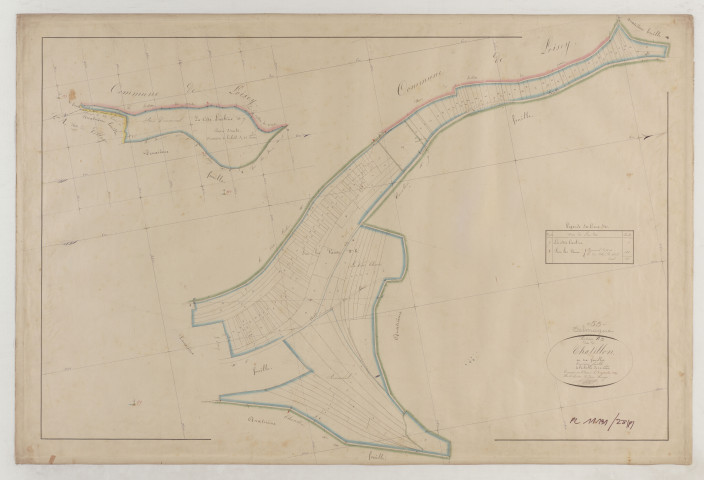 SALMAGNE - Section B de Chatillon feuille 03