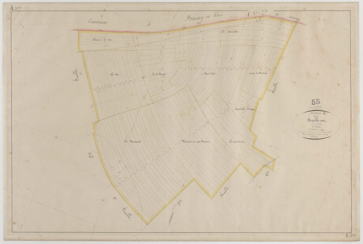 VILLEROY - Section A de Feuille-Sue feuille 03