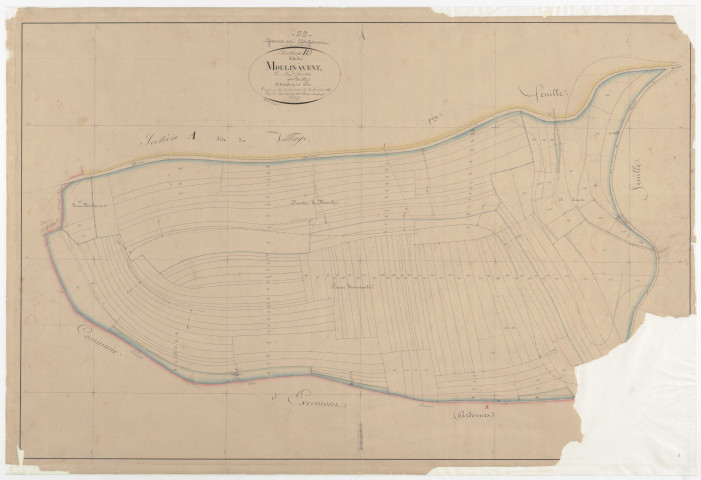 GESNES - Section B - du Moulin-à-Vent - feuille 09