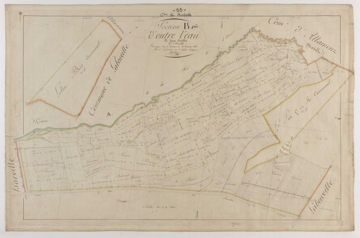 MOULOTTE - Section B - d'Outre l'Eau - feuille 01