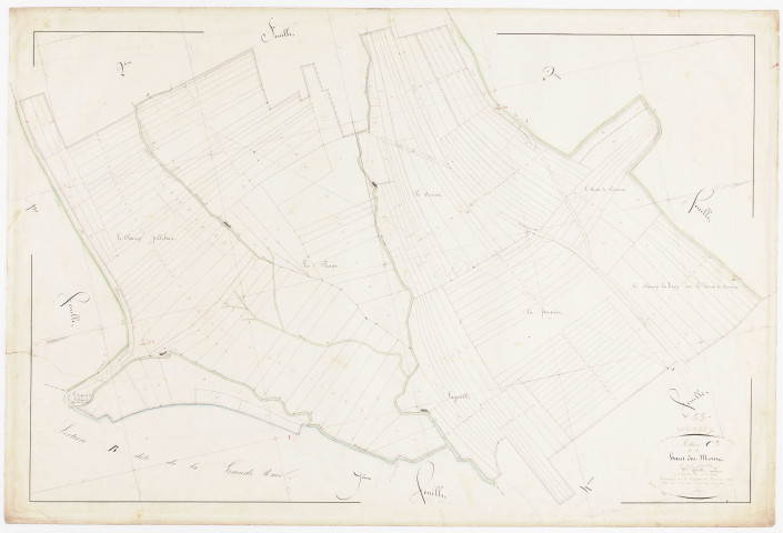 WOIMBEY - Section C du Haut-Dos-Mont feuille 03