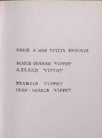 Mémoires de Georges Viffry