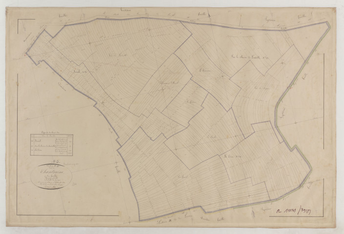 SALMAGNE - Section C de Chantraine feuille 09