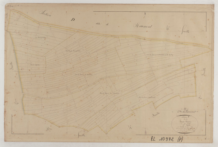 BIENCOURT - Section C du Haut Poirier feuille 03